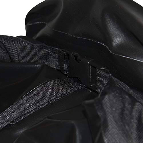 Red Loon Packtasche Gepäckträgertasche Fahrradtasche LKW Plane wasserdicht, Farbe:Schwarz