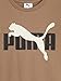 PUMA Boys 3PC Short Sleeve Cotton Tees & Tricot Jogger Set, Taupe, 2T