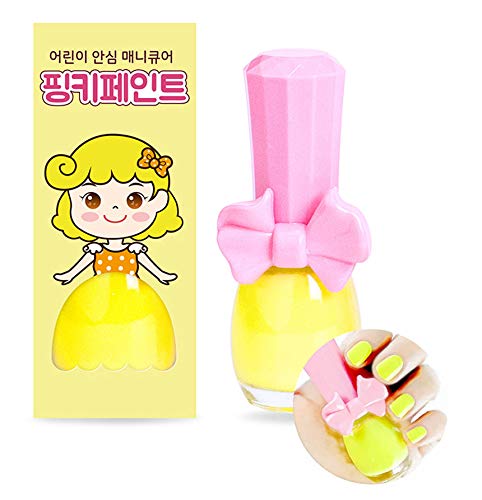 I'm Pinky Kids Nail Paint Fresh Lemon Çocuklar İçin Soyulabilir Oje