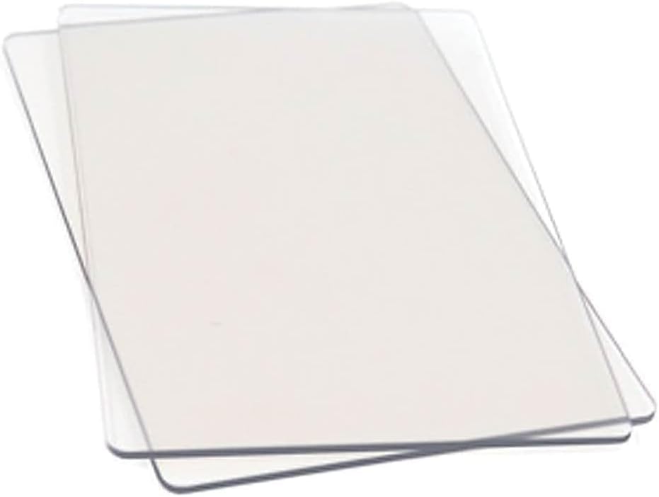 Sizzix Accessory Cutting Pads - for Big Shot, Durable Polycarbonate - Standard, 1 Pair