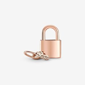 Amazon.com: Pandora Padlock & Key Dangle Charm - Compatible