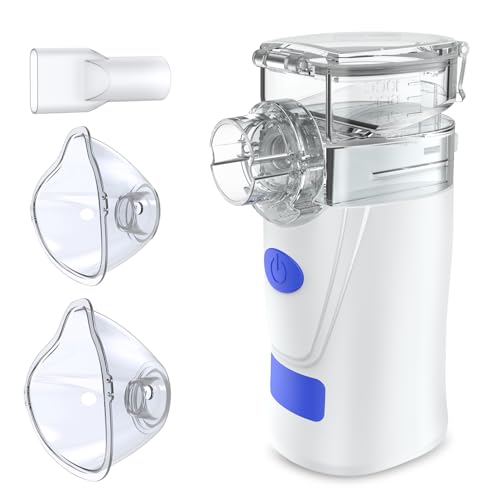 DUKUANGGT Portable Nebulizer, Handheld Mesh Nebulizer Machine for Adults and