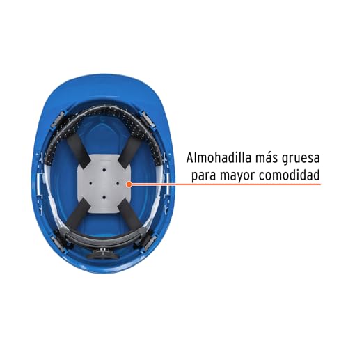 Casco de seguridad azul 5 Imagen adicional
