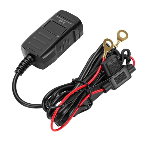 Cargador USB para motocicleta impermeable de 12V 24V con carga rápida 6