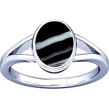 Divya Shakti 8.25-8.50 Carat Sulemani Hakik Silver Ring