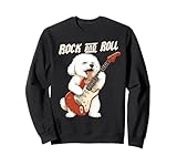 Photo Gallery bichon frise, chitarra rock and roll, amante dei cani felpa Photo Gallery bichon frise, chitarra rock and roll, amante dei cani felpa