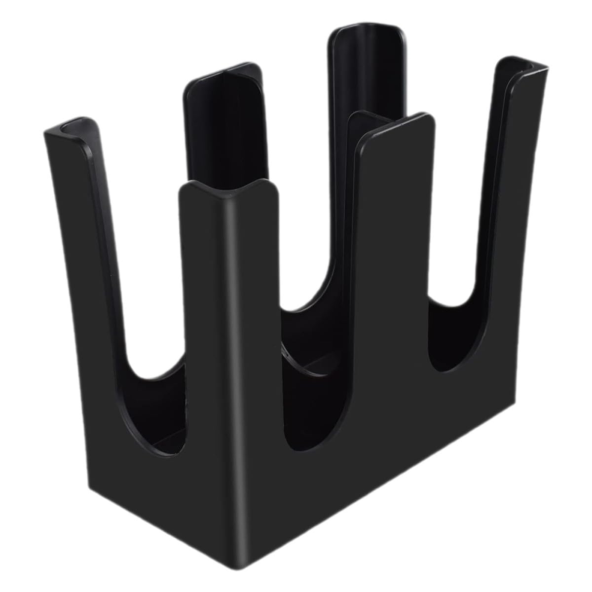 Porte-gobelet en papier noir BESPORTBLE de grande capacité pour l'organisation de bureau