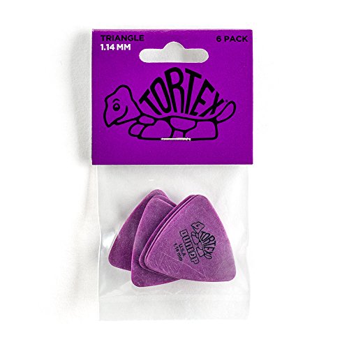 Jim Dunlop 431P1.14 Tortex Triangle Player Pack 6 Picks
