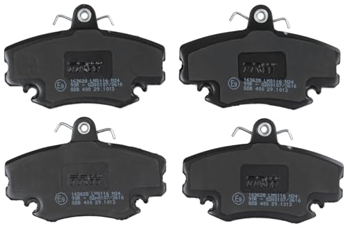 TRW GDB400 Plaquettes de Frein Kit de 4 pour Renault Clio Mio II (BB_, CB_) 1998-2016 Essieu Avant et Autres Véhicules – vue 4