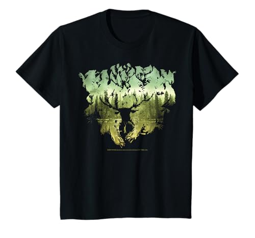 Kids Harry Potter Patronus Dementor Silhouette T-Shirt