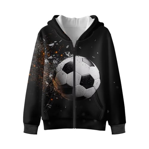 Boys Zip Up Hoodies Kids Cozy Home Sweatshirt Soft Running Warm Long Sleeve Sweatshirts Novelty Top3