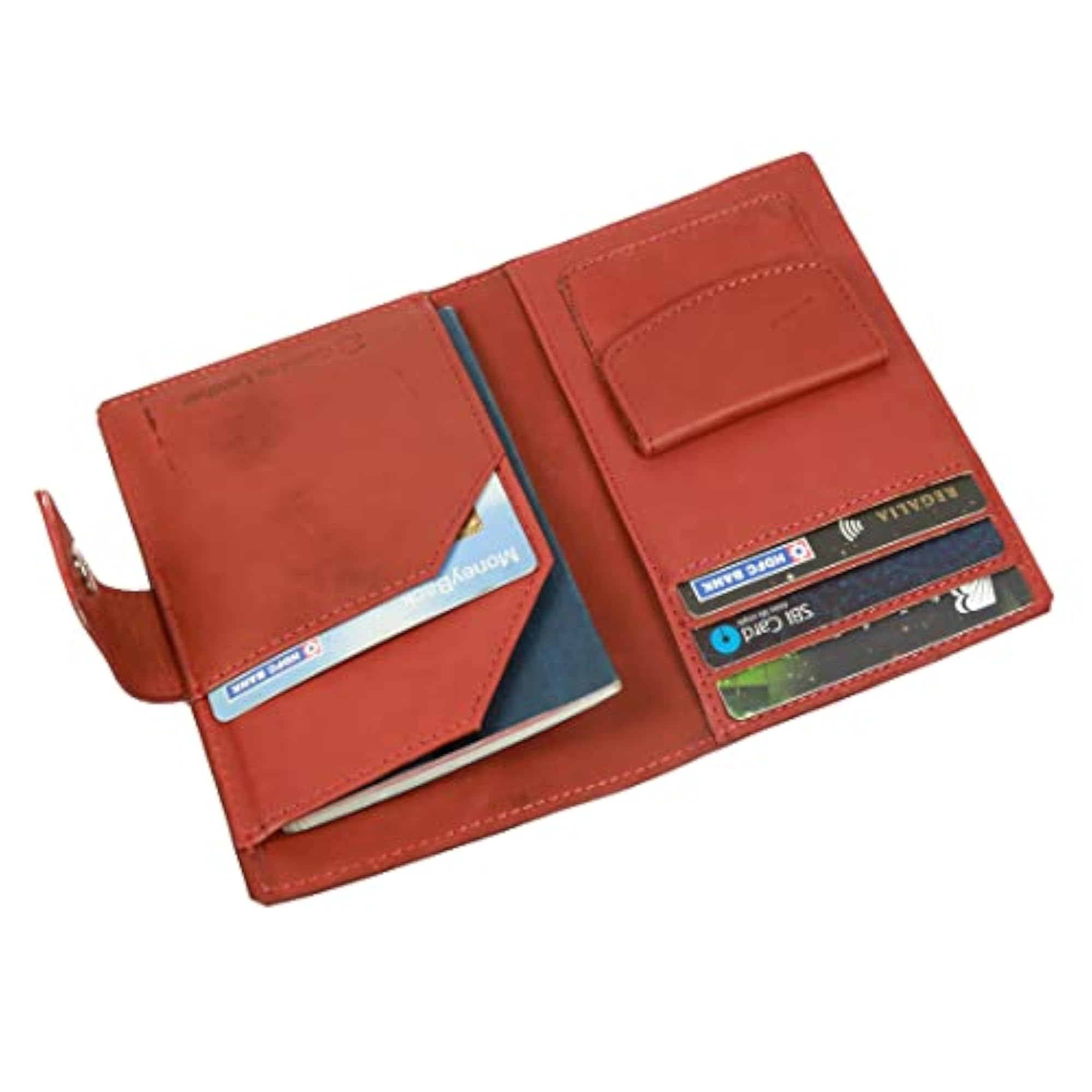 Brown Passport Wallet
