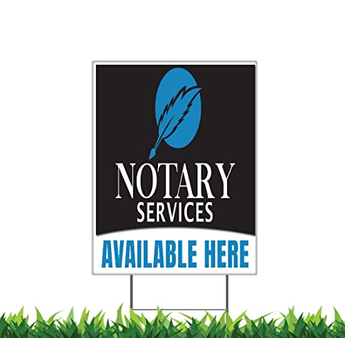 Notary Services, Notary Public, V1 18x12