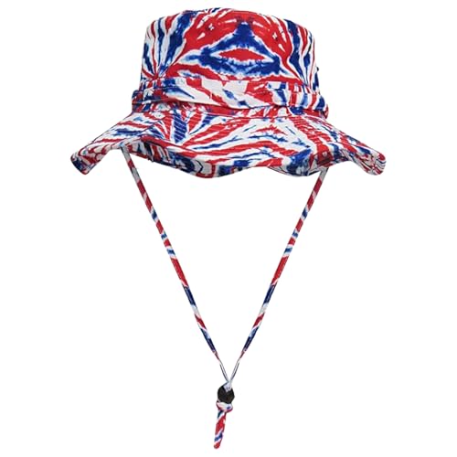 Image of Bucket Hat Wide Brim UV Protection Sun Hat Boonie Hats Fishing Hiking Safari Outdoor Hats for Men and Women