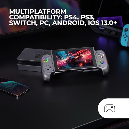 MARSGAMING MGPX Bluetooth Gamepad 2i1 med RGB och Turbo-funktion