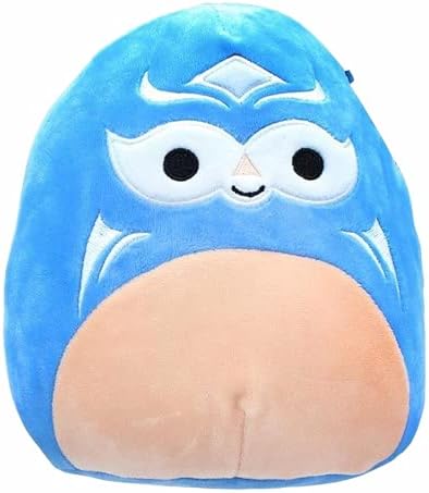 Squishmallows Official Kellytoy Fiesta Squad 7 Inch Mexico Exclusive Squishy Soft Plush Toy (Eduardo The Blue Masked Luchador)