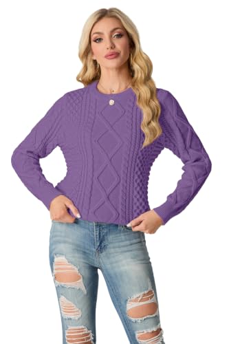Image of GRECERELLE 2026 Womens Fall Winter Long Sleeve Casual Pullover Sweater Tops