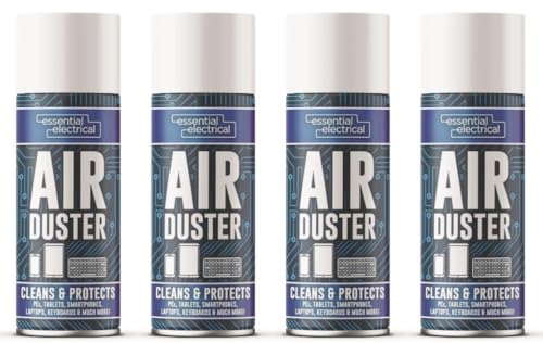 4 x Compressed Air Duster Spray Can Cleaner Electronics Keyboard Electronics 200ml