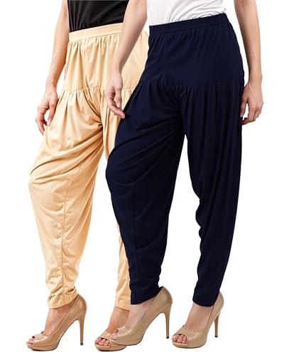 Image of Buy That Trendz Patiala Salwar for Women Relaxed Fit Viscose Patiyala Salwar Harem Bottom Pants