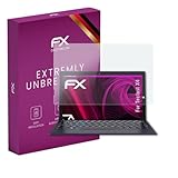 atFoliX Lámina Protectora de plástico Cristal compatible con Teclast X4 Película Vidrio, 9H Hybrid-Glass FX Protector Pantalla Vidrio templado de plástico