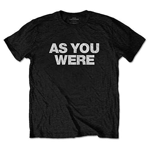 T-Shirt # Xl Unisex Black # As You Were