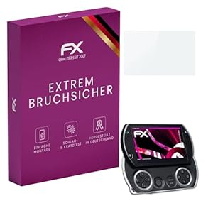 atFoliX FX-Hybrid-Glass Panzerfolie Sony PSP Go
