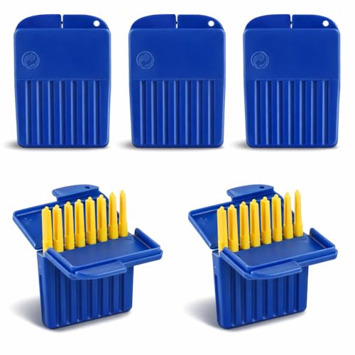 40 PCS Hearing Aid Wax Guard Filters for Starkey Hear Clear Hearing Aids Ear Wax Removal Replacement Wax Guard Refills Filters Disposable Hearing Aid Accessories 5 Packs