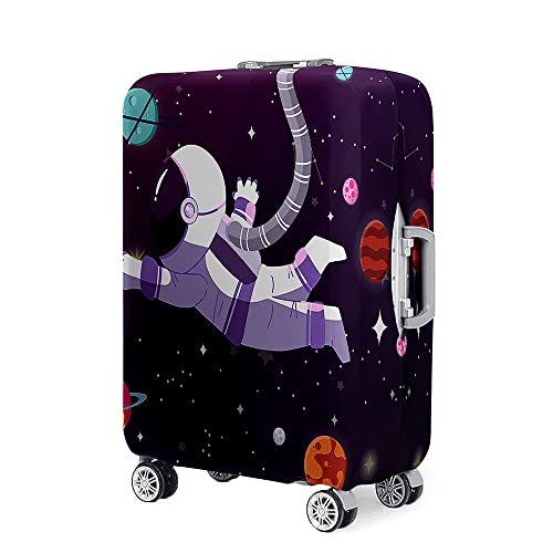 Coprivaligia Elastico per 18-32Custodia Universo Di Stelle 3D Lavabile Copertura per Bagagli Trolley Custodia Protettiva per Adulti Bambino Teen Viaggi Business G XL