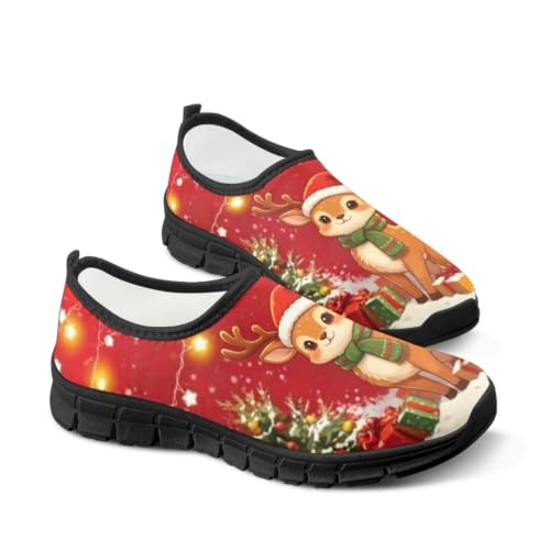 Image of Women's Loafers Slip On Slip Shoe Casual Walking Shoes Non Slip Work Shoes Mesh Athletic Sneakers