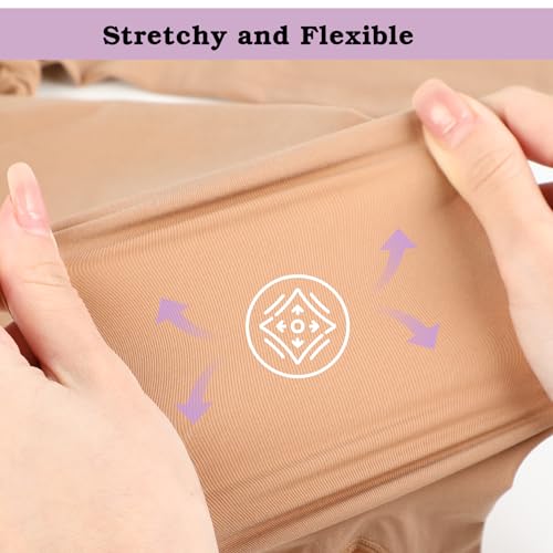 HiDance Girls Ballet Dance Tight,Ultra Soft Students School Footed Tights for Girls Women4