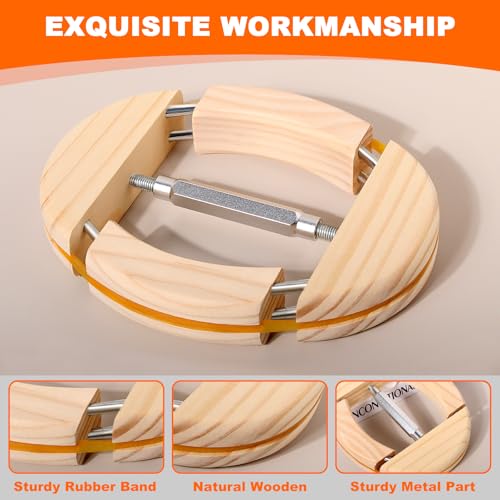 Image of Hat Stretcher 4 Way, Hat Stretcher for Fitted Hats Size 6 7 /8 to 8 1 /2, Hat Jack Stretcher, Heavy Duty of Hat Extender