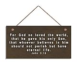 MAIYUAN John 3:16 Sign, for God So Loved The World, 5' x 10' Sign, Christian Sign, Inspirational...