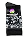 MadSportsStuff Fighting Wrestlers Crew Socks (Black/Graphite Camo, Small)