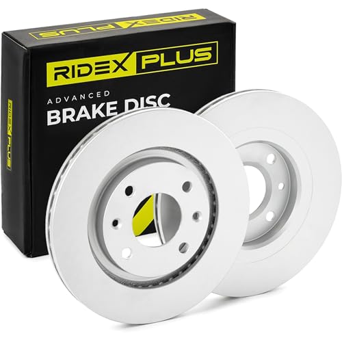 Disque de frein avant RIDEX PLUS 82B0381P anti-vibration pour PEUGEOT 206
