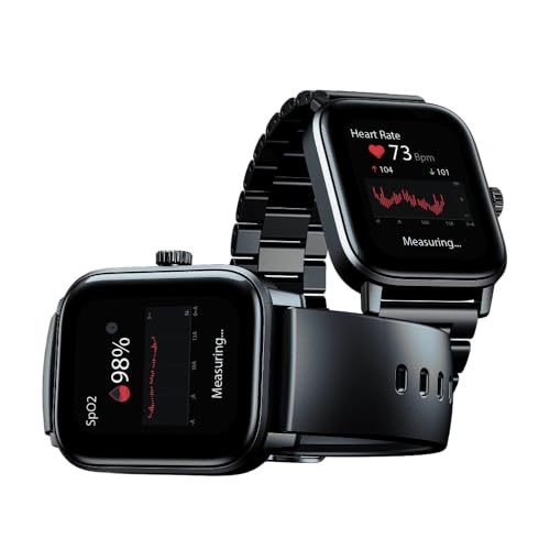 Image of boAt Wave Astra Neo Smartwatch Bluetooth Calling, 1.83 inch HD Display, Health & Wellness Suite, IP68 Resistance, Functional Crown (Active Black)