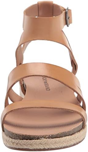 Lucky Brand Footwear Women's GLAINA Flat Sandal, Stone, 6 | Image 1