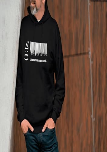 Sweat à capuche CodeLife Inspire noir aux finitions soignées - 2