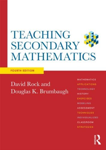 Teaching Secondary Mathematics 4Th Ed : Rock, David: Amazon.in: Books