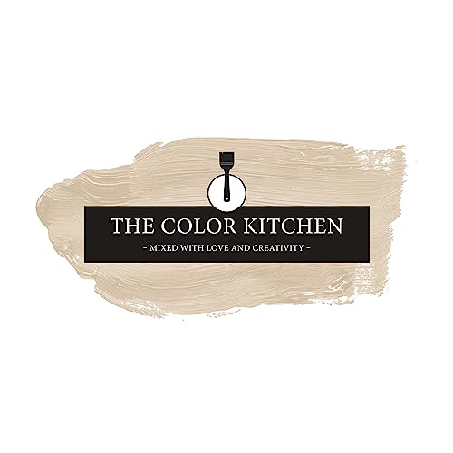 Livingwalls THE COLOR KITCHEN helle Wandfarbe - Malerfarbe für Wohnzimmer und Schlafzimmer - matte Innenfarbe in Beige - 5l Deckfarbe in TCK6000