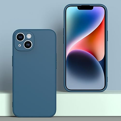 Image of for iPhone 14 Plus Case Dark Blue, Scratch Resistant with Soft Touch, Slim Thin Phone Cover for iPhone 14 Plus 6.7 inch