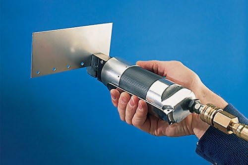 Eastwood 7/32 in. Flanger Punch Tool Air Pneumatic Straight Type Sheet Metal Puncher Air Body Hole Punch Flange Punching Tool Kit