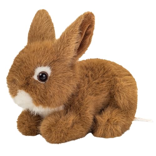 Peluche lapin blanc Teddy Hermann, le premier doudou affectueux pour bébé