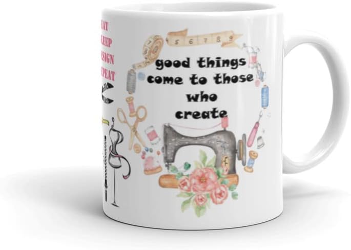 Good Things Come to Those Who Create Printed Coffee Mug (350ml,Multicolor) - Best Gift for Valentines