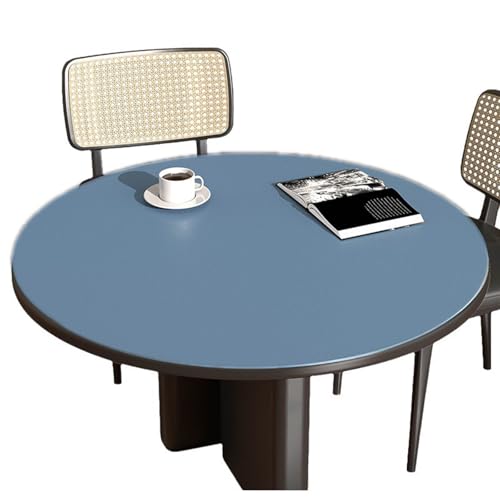 Nappe ronde lavable idéale pour les repas de famille et la table basse du salon