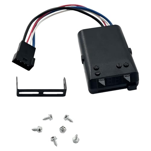 Trucktok 8507111 Brakeman IV Digital Brake Control Replacement for 2 4 6 8 Brake Systems Axles Vehicle and Load RV Trucks