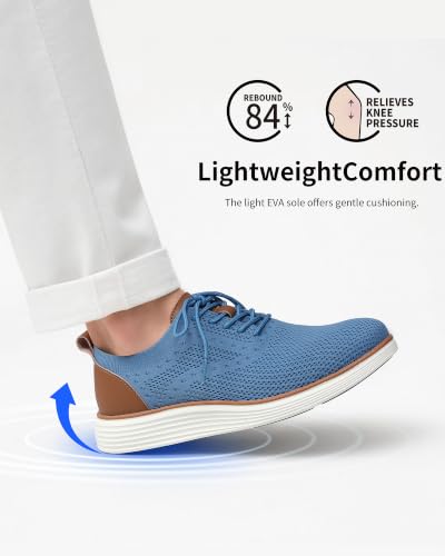 Image of VILOCY Men's Casual Dress Sneakers Tennis Walking Shoes