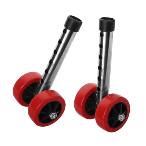 FOMIYES Replaceable Walker Wheel Parts Multipurpose Non-Slip Wear-Resistant for Disabled Medical Vehicles