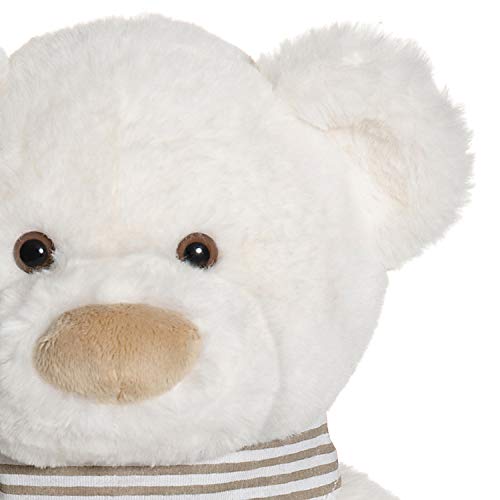 Teddykompaniet Teddybär 2897 Kuscheltier Teddybär Weiß Malte - Teddy Bear 35 cm – Stofftier Teddybär Eco-Friendly… – Bild 3