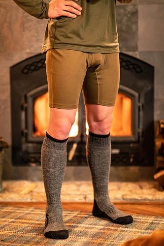 First Lite Men's Wick Game Bag Brief - Ultralight Breathable Merino Wool Underwear3