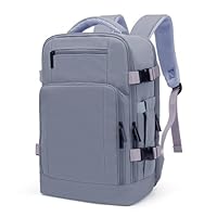 Zaino Ryanair 40x20x25, Bagaglio a Mano per Aereo, Zaino 40x20x25 con Scomparto PC, Tasca Antifurto, Porta USB, Dry-Wet Separation, Impermeabile e Resistente
